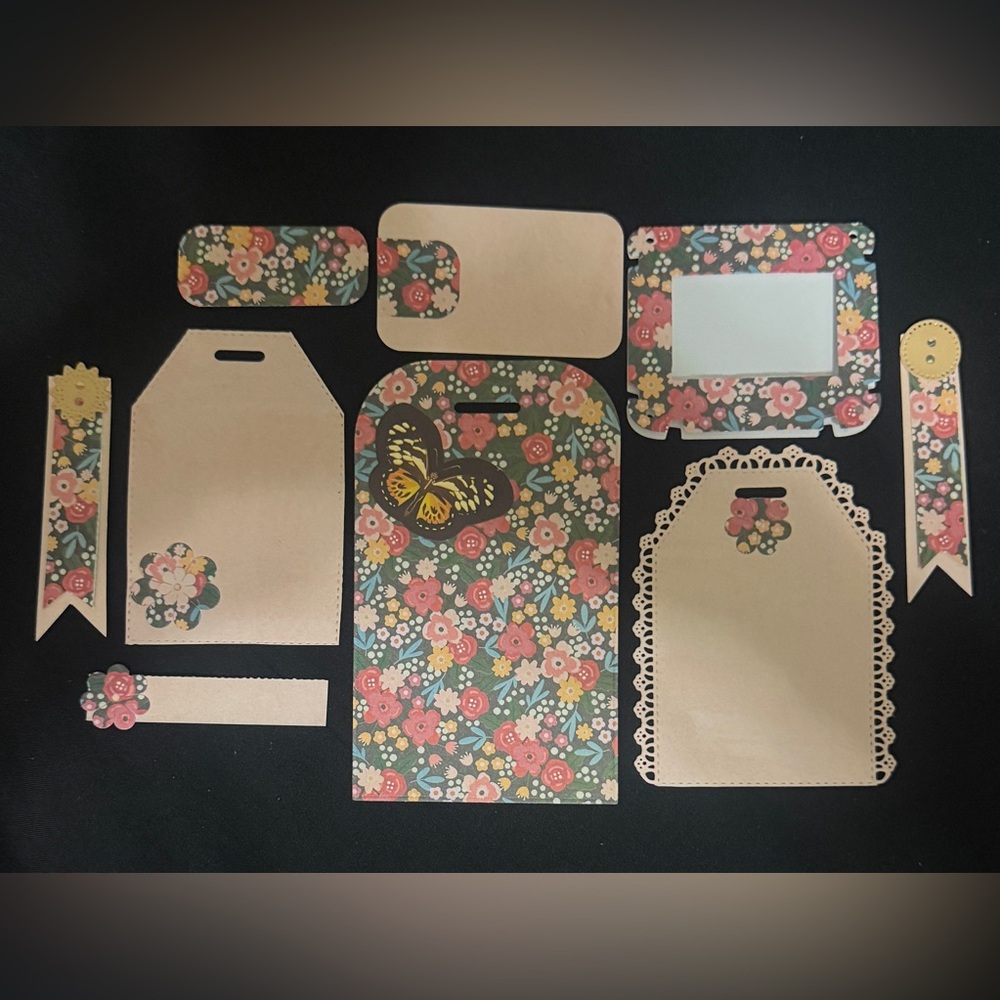 💜 Handcrafted Scrapbook Set